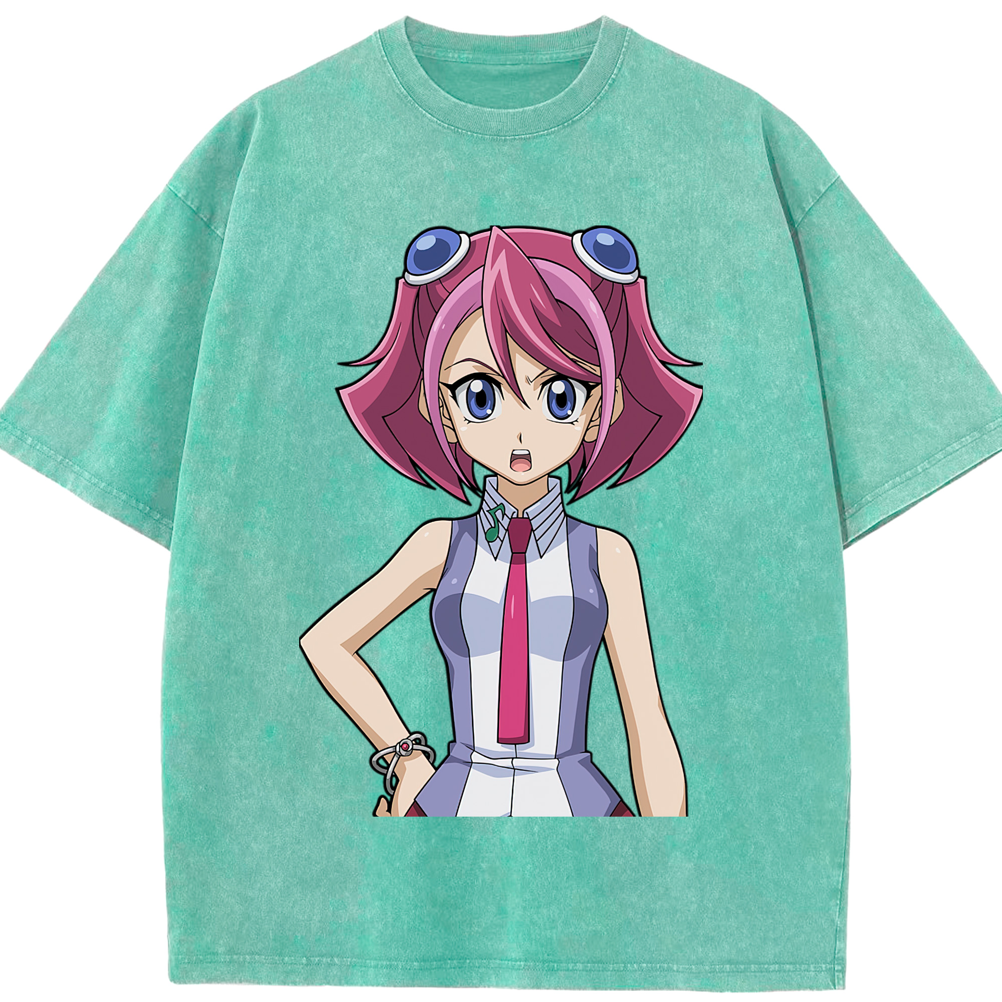 （画像用） 遊☆戯☆王 Yu-Gi-Oh! 綿100% ヴィンテージ風 半袖Tシャツ（フロントプリント）